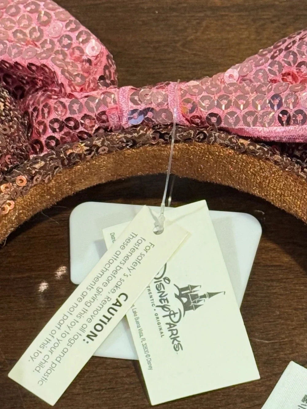 Sequin Minnie Ear Headband ice cream bar